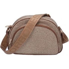 BORBONESE PORTRAIT MEDIUM Tracolla di Nylon OP riciclato e Pelle cod 933010