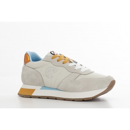 Cafe Noir SNEAKERS IN PELLE SCAMOSCIATA E TESSUTO - C1DB6000