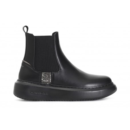 Cafe Noir TRONCHETTO PELLE CON RIPORTO STRASS LATERALE - C1DE1034
