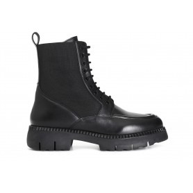 Cafe Noir TRONCHETTO IN PELLE ALLACCIATO CON ELASTICO - C1EB1166