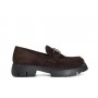 Cafe Noir MOCASSINO IN PELLE SCAMOSCIATA CON MORSETTO - C1EB6061
