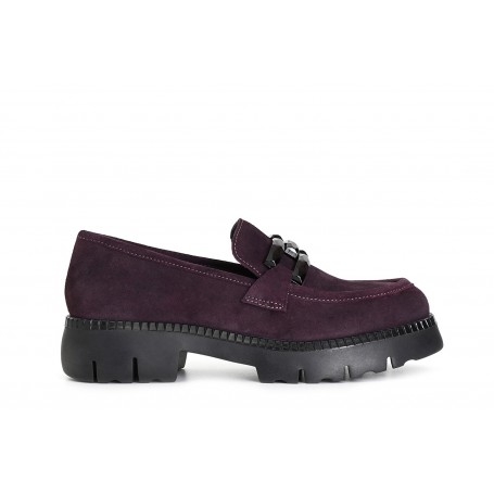 Cafe Noir MOCASSINO IN PELLE SCAMOSCIATA CON MORSETTO - C1EB6061