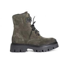 Cafe Noir TRONCHETTO ALLACCIATO CON ACCESSORIO INPELLE SCAMOSCIATA - C1FC6004