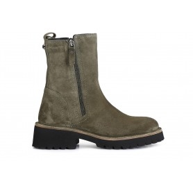 Cafe Noir TRONCHETTO IN PELLE SCAMOSCIATA CON DOPPIA CERNIERA - C1FE6002