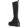 Cafe Noir STIVALE IN PELLE CON MAXI CERNIERA - C1HA1012