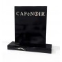 Cafe Noir CARTELLI BIFACCIALI CON LOGO 35X45X1,5 - KCART01