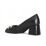 Cafe Noir DECOLLETE IN PELLE CON MORSETTO TACCO 60 - C1XV1123
