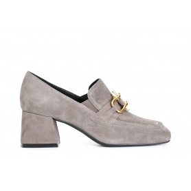 Cafe Noir MOCASSINO IN CAMOSCIO CON ACCESSORIO TACCO 60 - C1XV5018