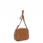 Cafe Noir CAMERA BAG IN SINTETICO CON TASCA ZIP ROUND , PERSONALIZZAZIONE IN TPU E RIVETTO - C3BJ0702