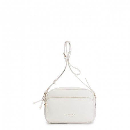 Cafe Noir CAMERA BAG IN SINTETICO CON TASCA ZIP ROUND , PERSONALIZZAZIONE IN TPU E RIVETTO - C3BJ0702