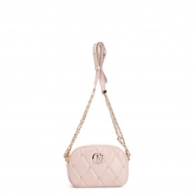 Cafe Noir TRACOLLA CON TRAPUNTA A ROMBI CON APPLICAZIONE DI RIVETTI IN TONO E LOGO CN BICO - C3NL0733