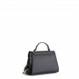 Cafe Noir BORSA A MANO CON PATTINA IN SAFFIANO CON LOGO OVALE  SMALTATO IN TONO - C3TA0701