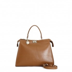 Cafe Noir TOTE in pelle dollaro con lettering - C3XH0016