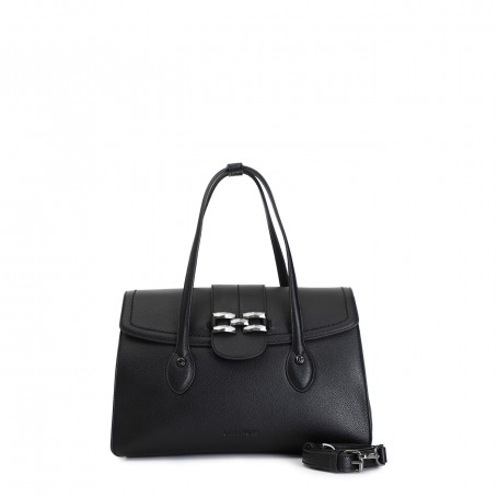 Cafe Noir SHOPPING BAG CON PATTINA , APPLICAZIONEDI MORSETTO VERNICIATO,TRACOLLA REMOVIBI - C3YF0714