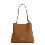 Cafe Noir BORSA A SPALLA IN EFFETTO SUEDE CON GRANDE LETTERING SULLA TRACOLLA REGOLABILE C - C3YH0720