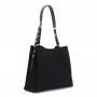 Cafe Noir BORSA A SPALLA IN EFFETTO SUEDE CON GRANDE LETTERING SULLA TRACOLLA REGOLABILE C - C3YH0720