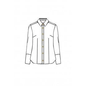 Cafe Noir CAMICIA IN POPELINE - C7JC0142