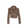 Cafe Noir CHIODO CORTO SIMILPELLE  LAMINATA - C7JG0029