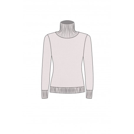 Cafe Noir MAGLIA BASICA COLLO ALTO - C7JM0222