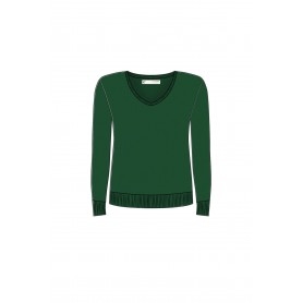 Cafe Noir MAGLIA  BASIC SCOLLO A V - C7JM0225