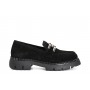 Cafe Noir MOCASSINO IN PELLE SCAMOSCIATA CON MORSETTO - C1EB6061
