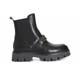 Cafe Noir TRONCHETTO IN PELLE CON ELASTICO E ACCESSORIO - C1FC2006