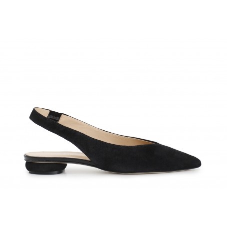 Cafe Noir BALLERINA IN CAMOSCIO APERTA DIETRO - C1ED5240