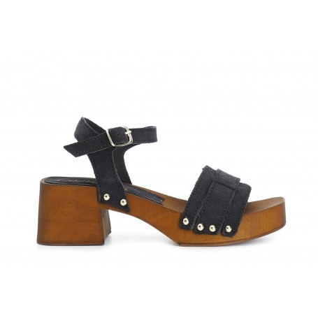 Cafe Noir SANDALO IN PELLE SCAMOSCIATA - C1XL6017