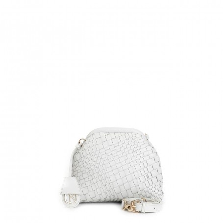 Cafe Noir POCHETTE CON INTRECCIO IRREGOLARE E ACCESSORIO CN PENDENTE - C3WI0403