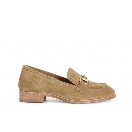 Cafe Noir MOCASSINO IN PELLE SCAMOSCIATA CON MORSETTO - C1EM6002