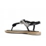 Cafe Noir SANDALO INFRADITO IN NAPPA CON ACCESSORIO STRASS - C1GC4011