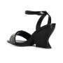 Cafe Noir SANDALO CON FASCIA STRASS E CINTURINO ALLA CAVIGLIA - C1MB9075