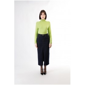 Cafe Noir GONNA DI JEANS CON SPACCO - C7JJ0152