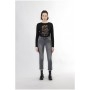 Cafe Noir DENIM CROPPED FLARE - C7JJ1027