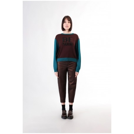 Cafe Noir MAGLIA GIROCOLLO BE NOIR - C7JM0226