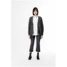 Cafe Noir CARDIGAN APERTO CON LUREX - C7JM0250
