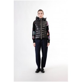 Cafe Noir GILET IMBOTTITO TESSUTO LUCIDO - C7JN0089