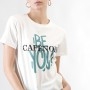 Cafe Noir TSHIRT MANICACORTA CON LOGO BE YOU - C7JT0191