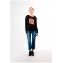 Cafe Noir TSHIRT MANICA LUNGA STAMPA MULTIPATTERN - C7JT0194