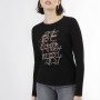 Cafe Noir TSHIRT MANICA LUNGA BE NOIR - C7JT0197