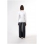 Cafe Noir TSHIRT MANICA LUNGA CON LOGO DI STRAS - C7JT0199