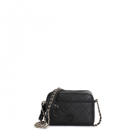 Cafe Noir CAMERA BAG CON LOGO EMBOSSED ALL OVER - C3NE0618