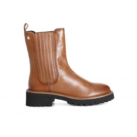 Cafe Noir TRONCHETTO IN PELLE CON ELASTICO - C1HA1001