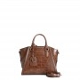 Cafe Noir PICCOLA TOTE BAG STAMPA COCCODRILLO E INTERNO MACULATO - C3YG0502