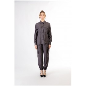 Cafe Noir CAMICIA  CON TASCHE A TOPPA - C7JC0138