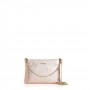 Cafe Noir POCHETTE  IN PELLE LAMINATA CON DOPPIA TARCOLLA IN CATENA - C3XH0021