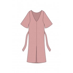 Cafe Noir ABITO LUNGO CON SPACCO DAVANTI - C7JA0210