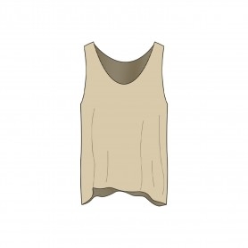 Cafe Noir CANOTTA AMPIA BIMATERIALE - C7JC0180