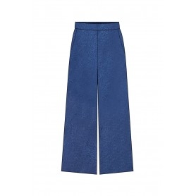 Cafe Noir PANTALONE PALAZZO IN TENCEL DENIM - C7JP0228