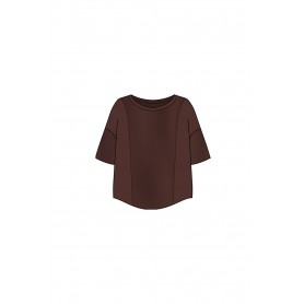 Cafe Noir T SHIRT OVER BIMATERIALE - C7JT0207